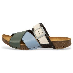 Artvoor vrouwen. 1111811YI003_0MU Multi Foliage-Cloud leren sandalen veelkleurig (40), Leer, Plat, Geen, Casual Artvoor vrouwen. 1111811YI003_0MU Multi Foliage-Cloud leren sandalen veelkleurig (40), Leer, Plat, Geen, Casual