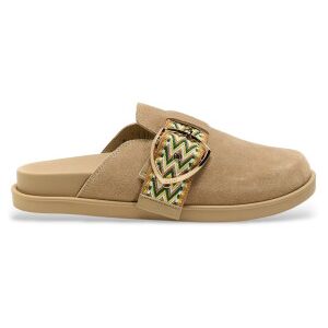 Blauervoor vrouwen. S5GLADE04 Leren klompen Glade04 beige (39), Leer, Plat, Geen, Casual Blauervoor vrouwen. S5GLADE04 Leren klompen Glade04 beige (39), Leer, Plat, Geen, Casual