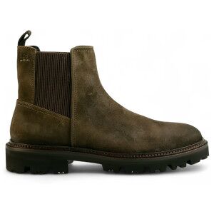 BOSSvoor mannen. 50552572 Chelsea leren enkellaarsjes Julyo groen (45), Leer, Plat, Geen BOSSvoor mannen. 50552572 Chelsea leren enkellaarsjes Julyo groen (45), Leer, Plat, Geen