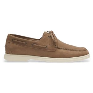 BOSSvoor mannen. 50563130 Beige contrast suède bootschoenen (40), Plat, Veters, Casual BOSSvoor mannen. 50563130 Beige contrast suède bootschoenen (40), Plat, Veters, Casual