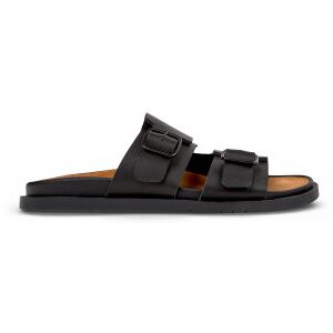 Campervoor mannen. K101091-001 Lluc Leren Sandalen zwart (46), Leer, Plat, Geen, Casual Campervoor mannen. K101091-001 Lluc Leren Sandalen zwart (46), Leer, Plat, Geen, Casual