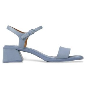 Campervoor vrouwen. K201914-002 Leren sandalen Kora sandaal blauw (39), Leer, 3 tot 5 cm, Gesp, Casual Campervoor vrouwen. K201914-002 Leren sandalen Kora sandaal blauw (39), Leer, 3 tot 5 cm, Gesp, Casual