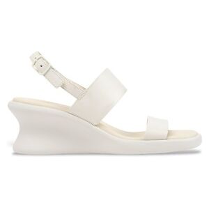 Campervoor vrouwen. K201915-002 Leren sandalen Louise wit (40), Leer, 3 tot 5 cm, Gesp, Casual Campervoor vrouwen. K201915-002 Leren sandalen Louise wit (40), Leer, 3 tot 5 cm, Gesp, Casual