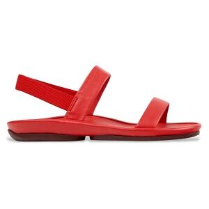 Campervoor vrouwen. K201868-003 Leren sandalen Right Isla rood (41), Leer, Plat, Geen, Casual Campervoor vrouwen. K201868-003 Leren sandalen Right Isla rood (41), Leer, Plat, Geen, Casual