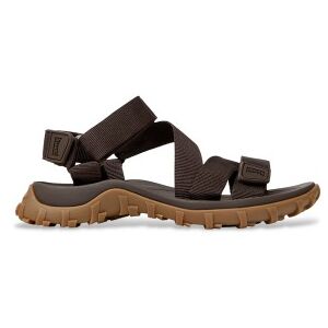 Campervoor mannen. K101039-007 Drift Trail Sandalen bruin (44), Plat, Klittenband, Casual, Gerecycled polyester Campervoor mannen. K101039-007 Drift Trail Sandalen bruin (44), Plat, Klittenband, Casual, Gerecycled polyester