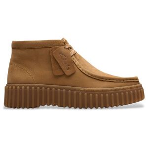 Clarksvoor vrouwen. 26179359 Leren laarzen Torhill Moss Lichtbruin (37), Leer, 1 tot 3 cm, Veters, Casual Clarksvoor vrouwen. 26179359 Leren laarzen Torhill Moss Lichtbruin (37), Leer, 1 tot 3 cm, Veters, Casual