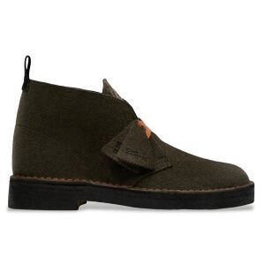 Clarksvoor mannen. 26182778 Donkergroene Desert Boot enkellaarsjes (42.5), Plat, Suède, Veters, Casual Clarksvoor mannen. 26182778 Donkergroene Desert Boot enkellaarsjes (42.5), Plat, Suède, Veters, Casual