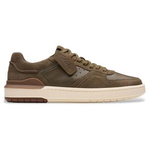 Clarksvoor mannen. 26183282 Courtlite2 Lo Leren Sneakers bruin (43), Leer, Plat, Veters, Casual Clarksvoor mannen. 26183282 Courtlite2 Lo Leren Sneakers bruin (43), Leer, Plat, Veters, Casual
