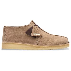Clarksvoor mannen. 26180650 Desert Trek beige leren schoenen (43), Plat, Veters, Casual Clarksvoor mannen. 26180650 Desert Trek beige leren schoenen (43), Plat, Veters, Casual