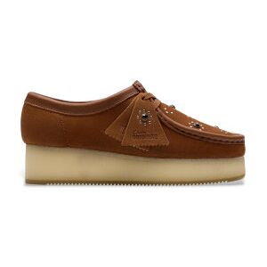Clarksvoor vrouwen. 26183067 Leren schoenen Wallacraft Bee bruin (41), Leer, 3 tot 5 cm, Veters, Casual Clarksvoor vrouwen. 26183067 Leren schoenen Wallacraft Bee bruin (41), Leer, 3 tot 5 cm, Veters, Casual