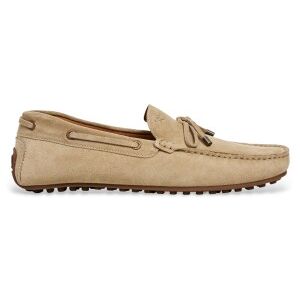 Hackett Londonvoor mannen. HMS200079 Leren mocassins met veters beige (44), Leer, Plat, Geen, Casual, Feest, Klassiek Hackett Londonvoor mannen. HMS200079 Leren mocassins met veters beige (44), Leer, Plat, Geen, Casual, Feest, Klassiek
