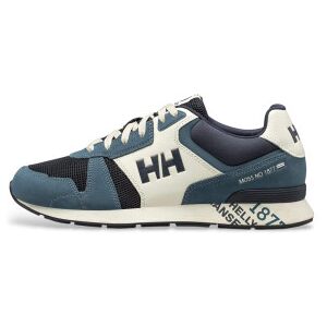 Helly Hansenvoor mannen. 11994 Anakin Leren Sneakers blauw (45), Leer, Plat, Veters, Casual Helly Hansenvoor mannen. 11994 Anakin Leren Sneakers blauw (45), Leer, Plat, Veters, Casual