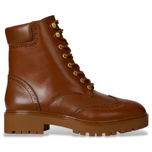 Lauren Ralph Laurenvoor vrouwen. 802977885001 Bruine Allyson leren enkellaarsjes (37), Leer, Plat, Veters, Ritssluiting, Casual Lauren Ralph Laurenvoor vrouwen. 802977885001 Bruine Allyson leren enkellaarsjes (37), Leer, Plat, Veters, Ritssluiting, Casual