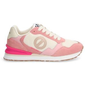 QNIPSME Tova Runner Roze Leren Sneakers - Casual Schoenen QNIPSME Tova Runner Roze Leren Sneakers - Casual Schoenen