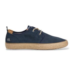Pepe Jeansvoor mannen. PMS100007 Espadrilles Port Casual navy (41), Blauw, Stof, Plat, Veters Pepe Jeansvoor mannen. PMS100007 Espadrilles Port Casual navy (41), Blauw, Stof, Plat, Veters