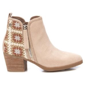 Refreshvoor vrouwen. 17279503-BEIGE Leren enkellaarsjes 172795 beige (36), Leer, 5 tot 8 cm, Ritssluiting, Casual Refreshvoor vrouwen. 17279503-BEIGE Leren enkellaarsjes 172795 beige (36), Leer, 5 tot 8 cm, Ritssluiting, Casual