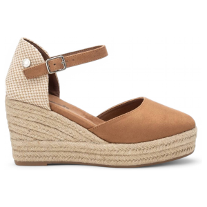 Refreshvoor vrouwen. 17264403-CAMEL Espadrilles 172644 bruin (36), 5 tot 8 cm, Gesp, Casual Refreshvoor vrouwen. 17264403-CAMEL Espadrilles 172644 bruin (36), 5 tot 8 cm, Gesp, Casual