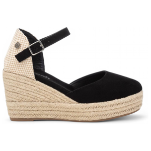 Refreshvoor vrouwen. 17264406-NEGRO Espadrilles 172644 zwart (36), 5 tot 8 cm, Gesp, Casual Refreshvoor vrouwen. 17264406-NEGRO Espadrilles 172644 zwart (36), 5 tot 8 cm, Gesp, Casual