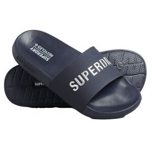 Superdryvoor vrouwen. WF310185A Teenslippers met Code navy logo (38/39), Plat, Geen, Casual, Strandkleding, Marineblauw Superdryvoor vrouwen. WF310185A Teenslippers met Code navy logo (38/39), Plat, Geen, Casual, Strandkleding, Marineblauw