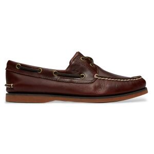 Timberlandvoor mannen. TB0250772141 Klassieke bruine leren nauticals (41), Leer, Casual Timberlandvoor mannen. TB0250772141 Klassieke bruine leren nauticals (41), Leer, Casual