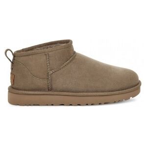 UGGvoor vrouwen. 1116109 Classic Ultra Mini lederen enkellaarsjes taupe (37), Leer, Plat, Casual UGGvoor vrouwen. 1116109 Classic Ultra Mini lederen enkellaarsjes taupe (37), Leer, Plat, Casual