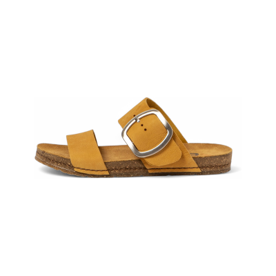 Artvoor vrouwen. 1017511F5003_024 Leren sandalen 0175 Creta geel (39), Leer, Plat, Gesp, Casual Artvoor vrouwen. 1017511F5003_024 Leren sandalen 0175 Creta geel (39), Leer, Plat, Gesp, Casual