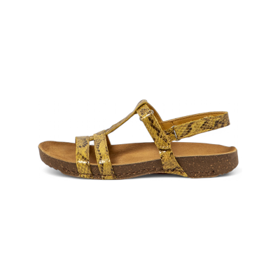 Artvoor vrouwen. 10946S1XT003_024 Leren sandalen 0946S I Breathe geel (41), Leer, Plat, Klittenband, Casual Artvoor vrouwen. 10946S1XT003_024 Leren sandalen 0946S I Breathe geel (41), Leer, Plat, Klittenband, Casual