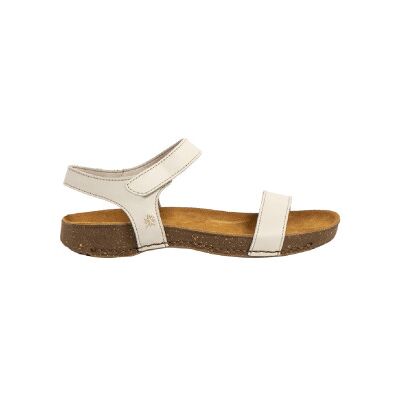 Artvoor vrouwen. 1111921ZZ003_020 Leren sandalen 1119 beige (38), Leer, 1 tot 3 cm, Klittenband, Casual Artvoor vrouwen. 1111921ZZ003_020 Leren sandalen 1119 beige (38), Leer, 1 tot 3 cm, Klittenband, Casual