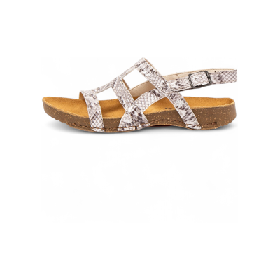 Artvoor vrouwen. 11138S137003_017 1138S Breathe Leren Sandalen wit (37), Leer, Plat, Gesp, Casual Artvoor vrouwen. 11138S137003_017 1138S Breathe Leren Sandalen wit (37), Leer, Plat, Gesp, Casual