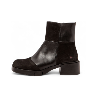 Artvoor vrouwen. 112851101003_001 Leren enkellaarsjes 1285 Warschau zwart (36), Leer, 3 tot 5 cm, Ritssluiting, Casual Artvoor vrouwen. 112851101003_001 Leren enkellaarsjes 1285 Warschau zwart (36), Leer, 3 tot 5 cm, Ritssluiting, Casual
