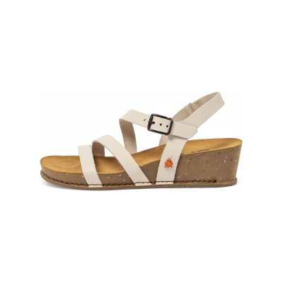 Artvoor vrouwen. 1193013Y2003_0MU Sandalen 1930 Multi I Live wit (41), Leer, 3 tot 5 cm, Gesp, Casual Artvoor vrouwen. 1193013Y2003_0MU Sandalen 1930 Multi I Live wit (41), Leer, 3 tot 5 cm, Gesp, Casual