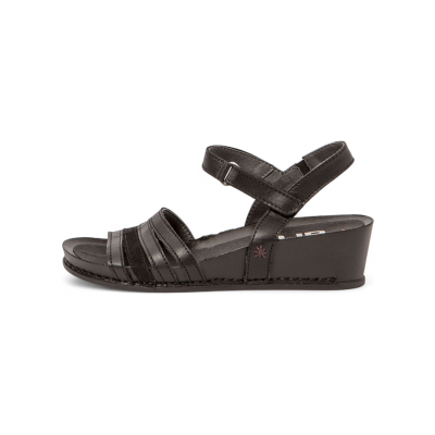 Artvoor vrouwen. 1194312EO003_001 Leren sandalen 1943 I Imagine zwart (42), Leer, 3 tot 5 cm, Klittenband, Casual Artvoor vrouwen. 1194312EO003_001 Leren sandalen 1943 I Imagine zwart (42), Leer, 3 tot 5 cm, Klittenband, Casual