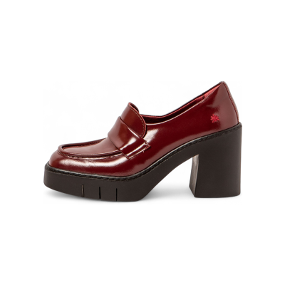 Artvoor vrouwen. 119721267003_008 1972 Berna bordeauxrode schoenen (39), Leer, 5 tot 8 cm, Geen, Casual Artvoor vrouwen. 119721267003_008 1972 Berna bordeauxrode schoenen (39), Leer, 5 tot 8 cm, Geen, Casual