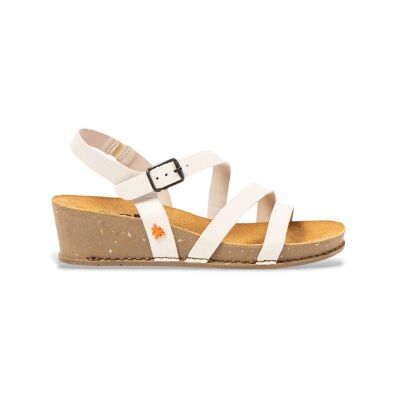 Artvoor vrouwen. 1193012ZZ003_020 Leren sandalen 1930 I Live beige (37), Leer, 3 tot 5 cm, Gesp, Casual Artvoor vrouwen. 1193012ZZ003_020 Leren sandalen 1930 I Live beige (37), Leer, 3 tot 5 cm, Gesp, Casual