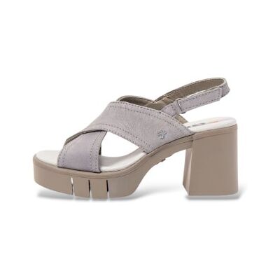 Artvoor vrouwen. 119901250003_0B0 1990 Eivissa grijsblauw leren sandalen (36), Leer, 8 tot 10 cm, Gesp, Casual Artvoor vrouwen. 119901250003_0B0 1990 Eivissa grijsblauw leren sandalen (36), Leer, 8 tot 10 cm, Gesp, Casual