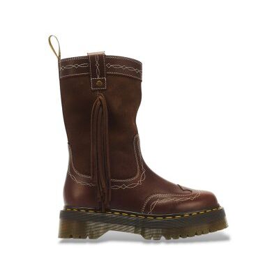 Dr Martensvoor vrouwen. 43175200 Otas Desert Rodeo Quad Mid van bruin leer en suède (38), 1 tot 3 cm, Geen, Casual Dr Martensvoor vrouwen. 43175200 Otas Desert Rodeo Quad Mid van bruin leer en suède (38), 1 tot 3 cm, Geen, Casual