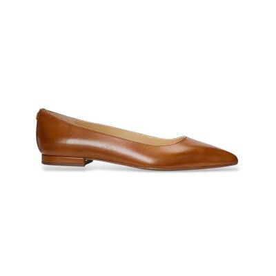 Lauren Ralph Laurenvoor vrouwen. 802862706002 Londyn bruine leren ballerina's (40), Leer, Plat, Geen, Casual Lauren Ralph Laurenvoor vrouwen. 802862706002 Londyn bruine leren ballerina's (40), Leer, Plat, Geen, Casual
