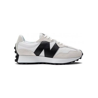 New Balancevoor mannen. MS327V1 Leren sportschoenen 327 grijs (42), Leer, Wit, Plat, Veters, Casual New Balancevoor mannen. MS327V1 Leren sportschoenen 327 grijs (42), Leer, Wit, Plat, Veters, Casual