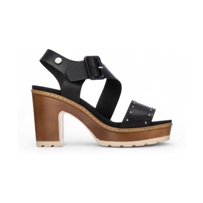 Refreshvoor vrouwen. 17520804-NEGRO Sandalen 175208 zwart (37), 5 tot 8 cm, Gesp, Casual Refreshvoor vrouwen. 17520804-NEGRO Sandalen 175208 zwart (37), 5 tot 8 cm, Gesp, Casual