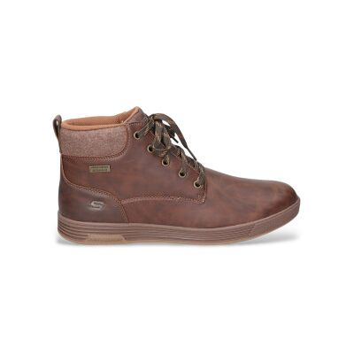 Skechersvoor mannen. 210945 Enkellaarsjes Cavell bruin (40), Plat, Veters, Casual Skechersvoor mannen. 210945 Enkellaarsjes Cavell bruin (40), Plat, Veters, Casual