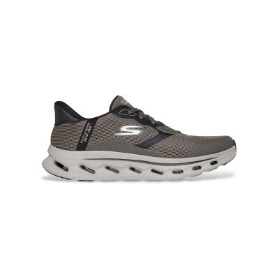Skechersvoor mannen. 216660 Slip-ins Go Walk Glide Step 2.0 Zac donker taupe slippers (44), Plat, Veters, Casual, Sportief, Meerdere sporten Skechersvoor mannen. 216660 Slip-ins Go Walk Glide Step 2.0 Zac donker taupe slippers (44), Plat, Veters, Casual, Sportief, Meerdere sporten
