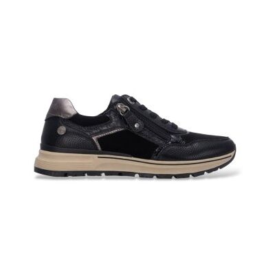 Refreshvoor vrouwen. 17608803-NEGRO Sneakers 176088 zwart (36), Plat, Veters, Ritssluiting, Casual Refreshvoor vrouwen. 17608803-NEGRO Sneakers 176088 zwart (36), Plat, Veters, Ritssluiting, Casual