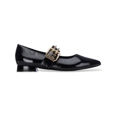 Xtivoor vrouwen. 14641801-NEGRO Schoenen 146418 zwart (41), 1 tot 3 cm, Gesp, Casual, Klassiek, Lakleer Xtivoor vrouwen. 14641801-NEGRO Schoenen 146418 zwart (41), 1 tot 3 cm, Gesp, Casual, Klassiek, Lakleer