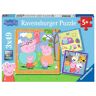Ravensburger Puzzel - Familie en Vrienden van Peppa Pig (3 x 49)