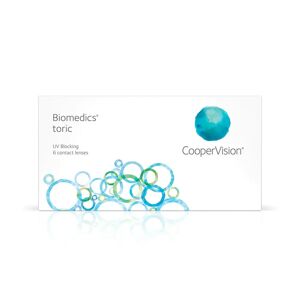 CooperVision Biomedics Toric UV 6 pack, Maandlenzen, Contactlenzen, met UV bescherming, CooperVision