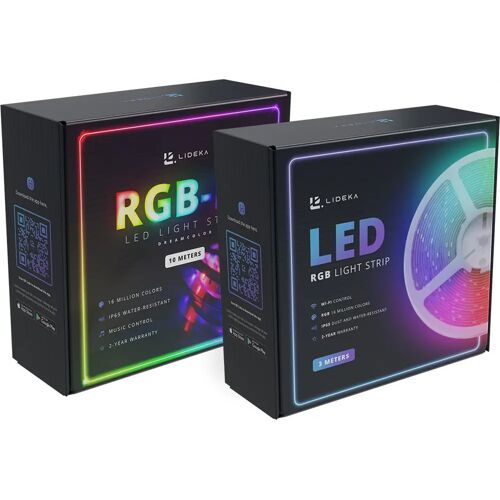 Lideka Home Lideka® - LED strip Disco Lights - 10M RGBIC + 3M RGB - Multi color - Verlichting