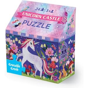 Crocodile Creek Eenhoorn Kasteel Puzzel - 24 Stuks voor Kinderen Crocodile Creek Eenhoorn Kasteel Puzzel - 24 Stuks voor Kinderen