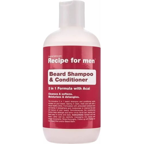 Recipe For Men Beard Shampoo & Conditioner 250 ml