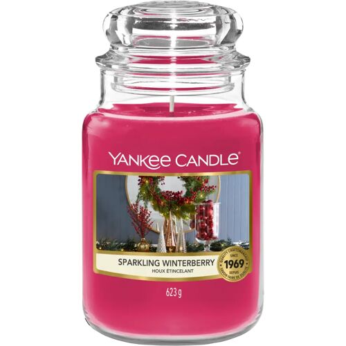 Yankee Candle Kenmerkende Grote Kaars Mousserende Winterbes 623 g