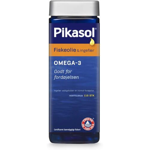 Pikasol Omega-3 Visolie & Gember 110 st